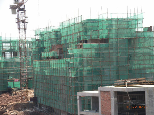  小區(qū)保溫施工